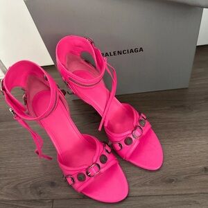 Balenciaga Women's Pink Sandals